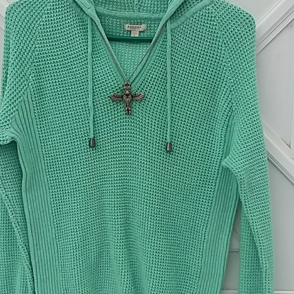 INDIAN JEWELRY TOTEM POLE PENDANT NECKLACE WITH 24" CHAIN NWOT - Picture 2 of 5